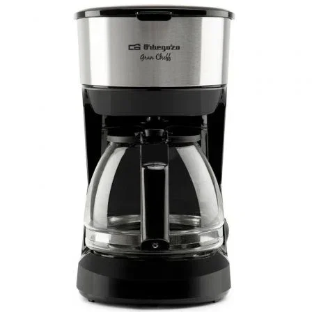 Orbegozo CG 4506 Cafetera de goteo 6 tazas, negra y plata Orbegozo CG 4506 Cafetera de goteo 6 tazas, negra y plata